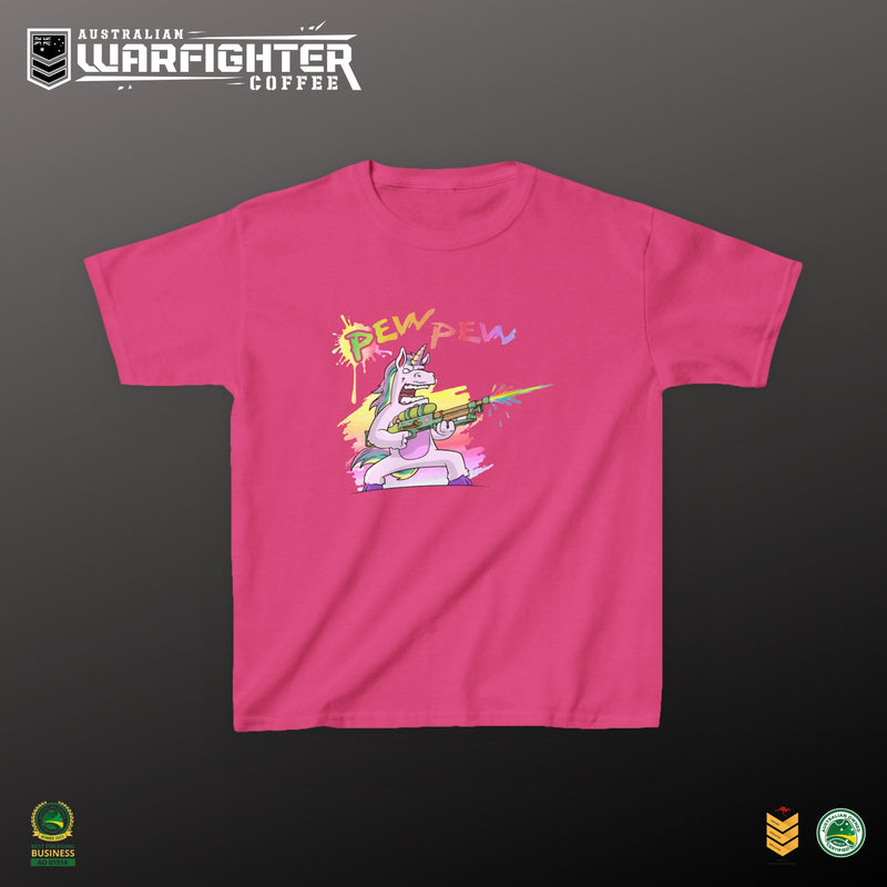PEW PEW UNICORN - KIDS CLOTHING