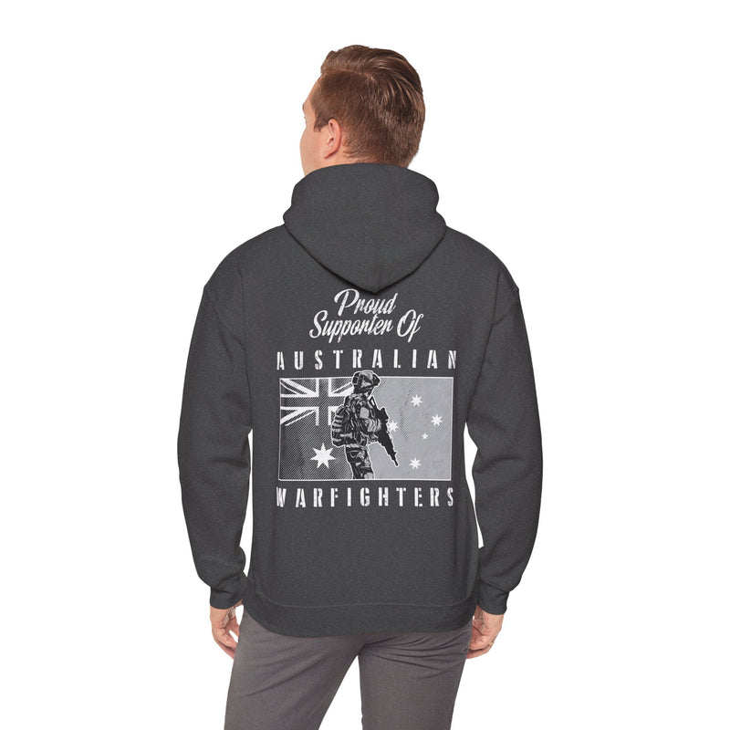 Proud Supporter of Australian Warfighters - Hooded Sweatshirt