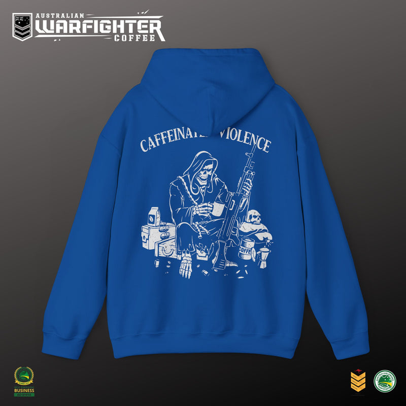 CAFFIENATED VIOLENCE - Hooded Sweatshirt