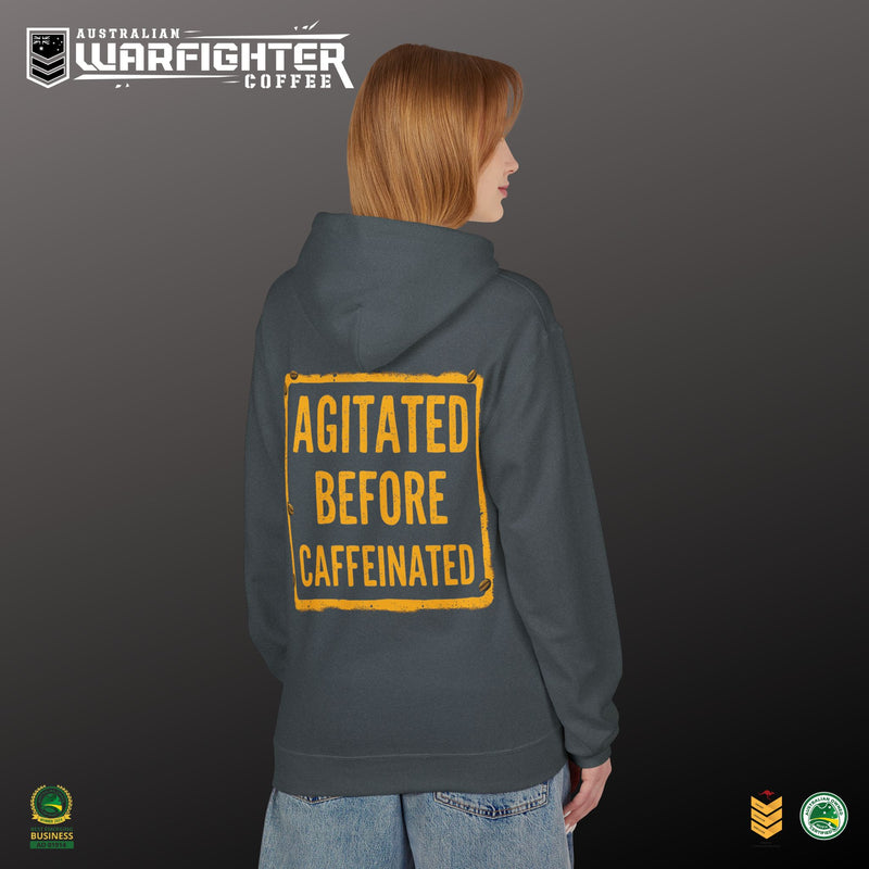 Agitated before Caffeinated Unisex Midweight Fleece