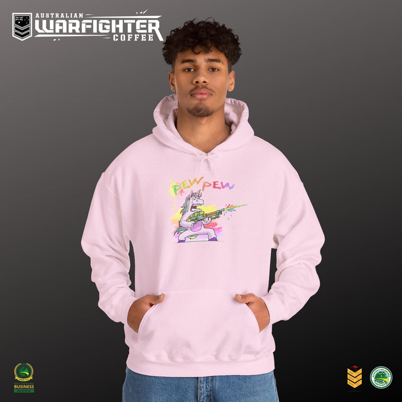 Pew Pew Unicorn Hoodie