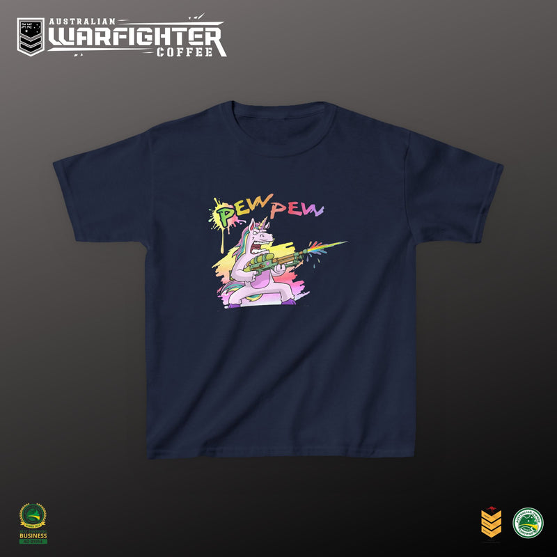 PEW PEW UNICORN - KIDS CLOTHING