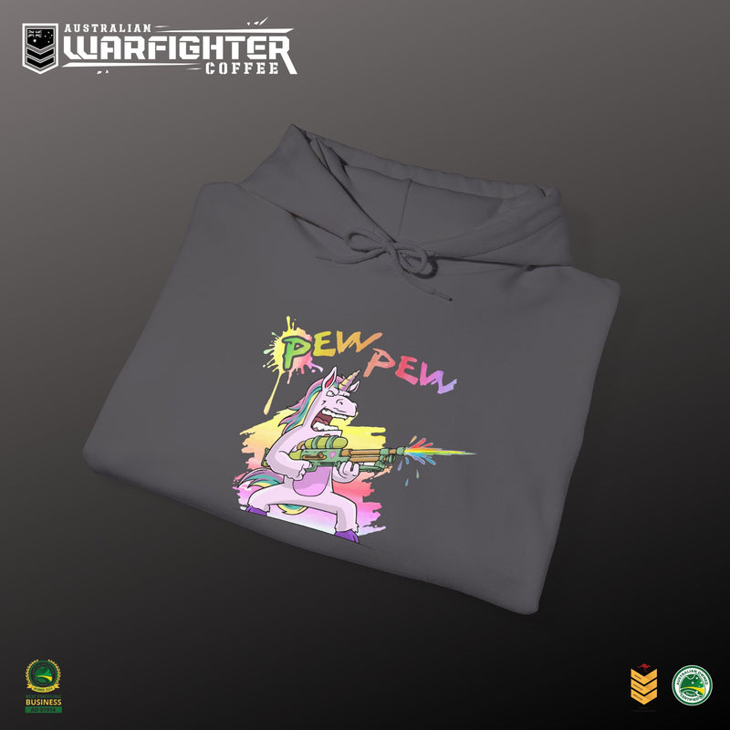 Pew Pew Unicorn Hoodie