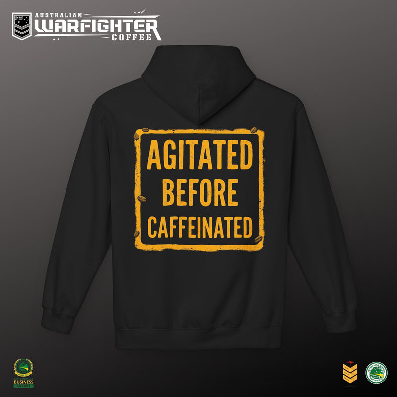 Agitated before Caffeinated Unisex Midweight Fleece
