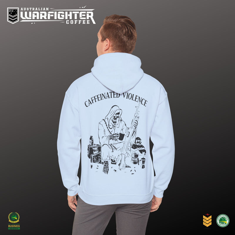 CAFFIENATED VIOLENCE - Hooded Sweatshirt