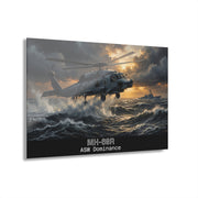 MH-60R ASW Dominance Acrylic Print — Military Helicopter Wall Art - Australian Warfighters Coffee
