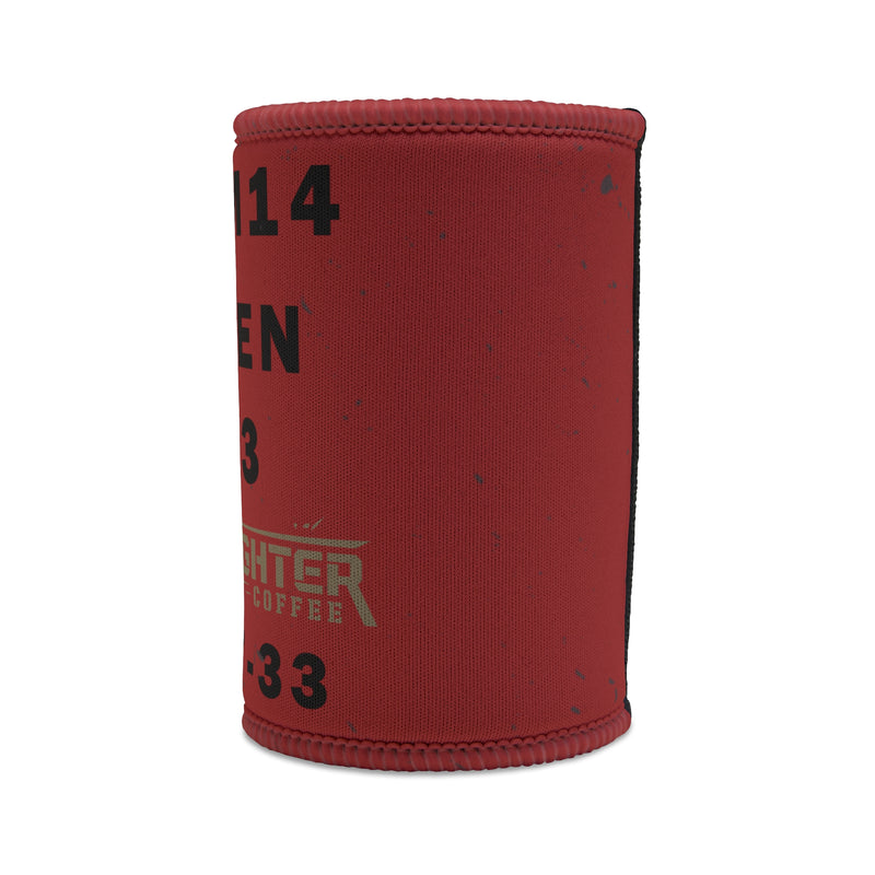 Stubby Cooler — AN=m14 Tactical Can Koozie with Stencil Text