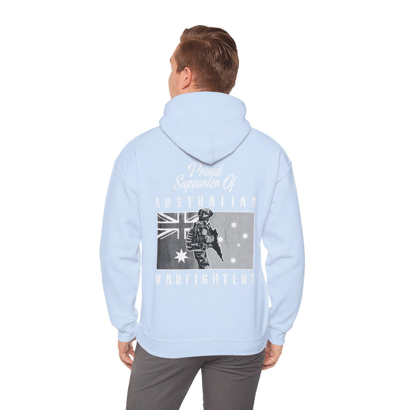 Proud Supporter of Australian Warfighters - Hooded Sweatshirt