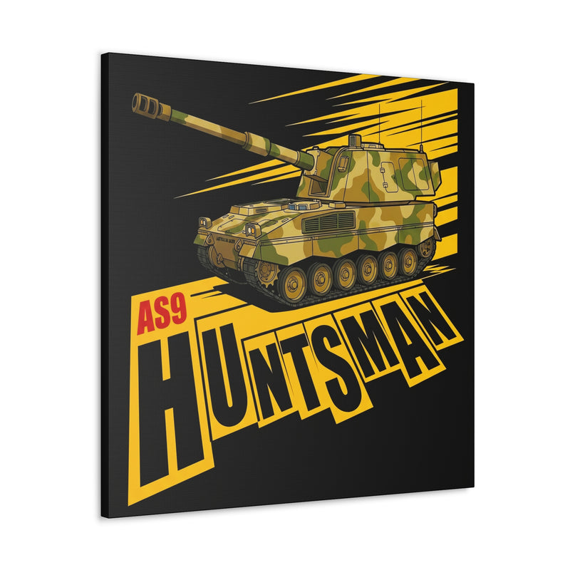 AS9 Huntsman Tank Canvas Print — Military Vehicle Wall Art
