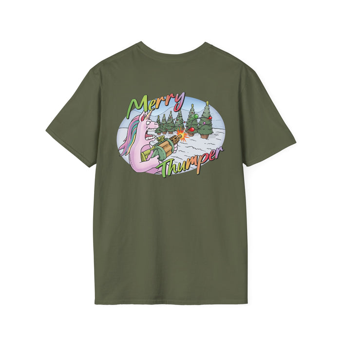 Christmas Adults Shirt - Merry Thumper Unisex T-Shirt