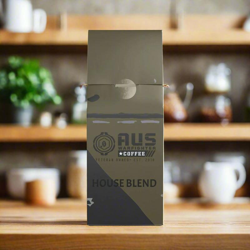 Australian Warfighter Coffee House Blend (Medium-Dark Roast)