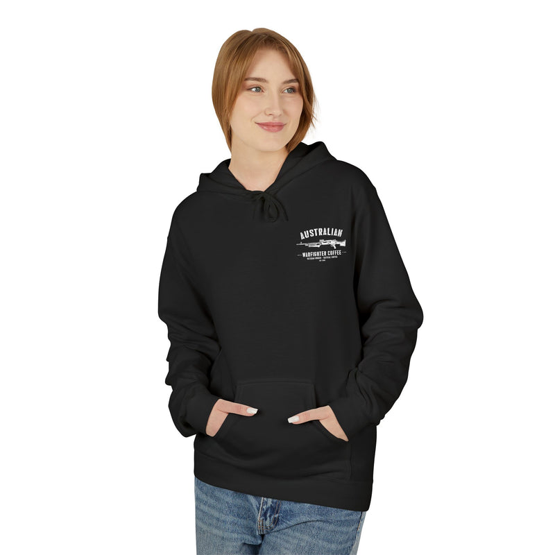 ANF Fallen Not Forgotten Hoodie - Unisex Midweight Fleece for Remembrance