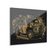 PMV Australian Bushmaster — close-up of artwork detail, Australian Warfighters Coffee