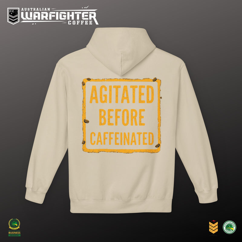 Agitated before Caffeinated Unisex Midweight Fleece