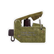 The Clacker Dog Sticker - Australian Warfighters Coffee