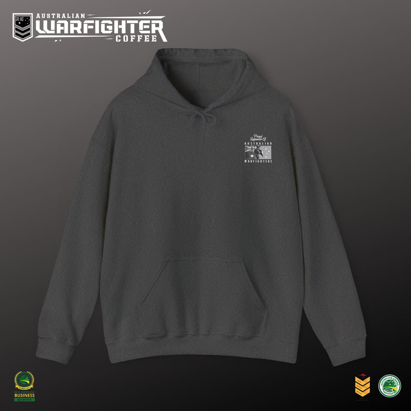 Proud Supporter of Australian Warfighters - Hooded Sweatshirt