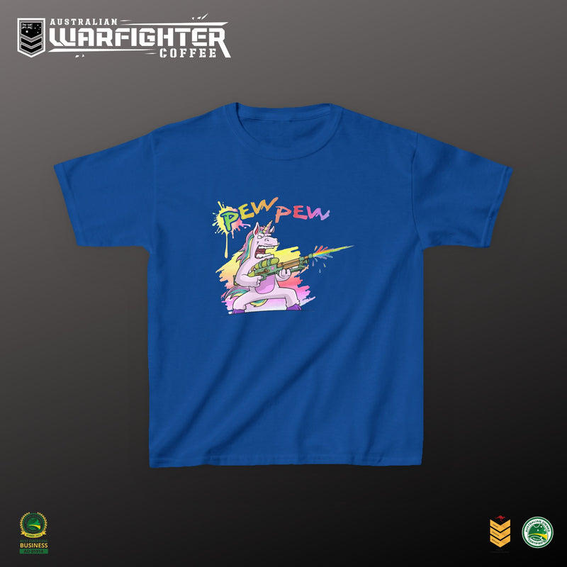 PEW PEW UNICORN - KIDS CLOTHING