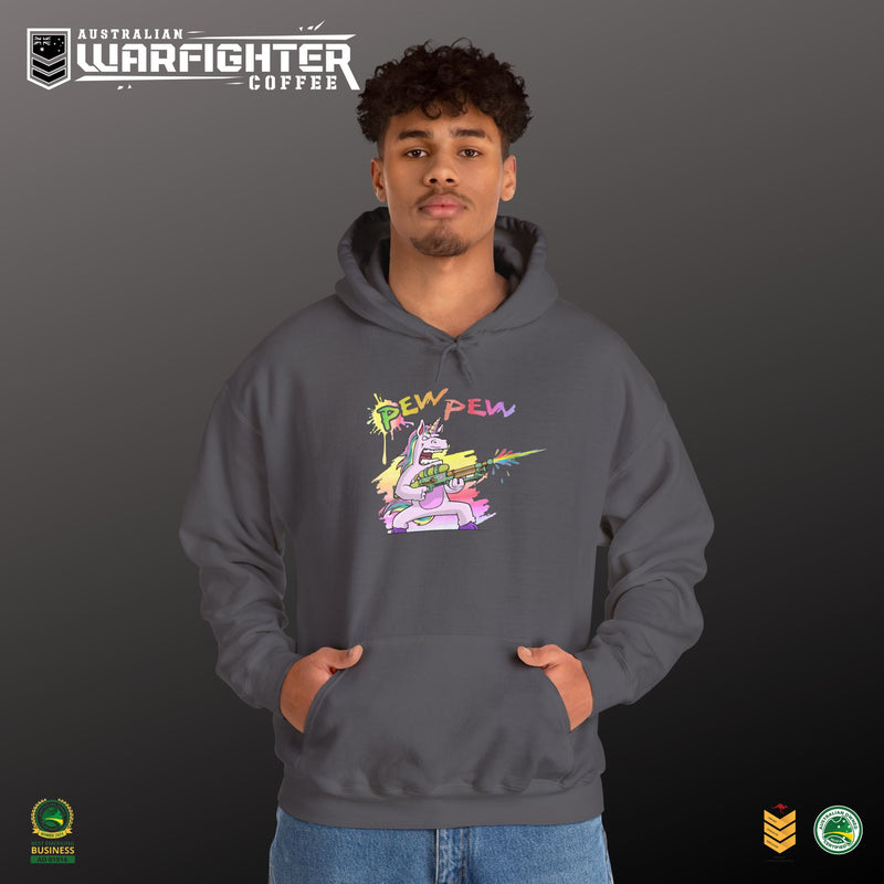 Pew Pew Unicorn Hoodie