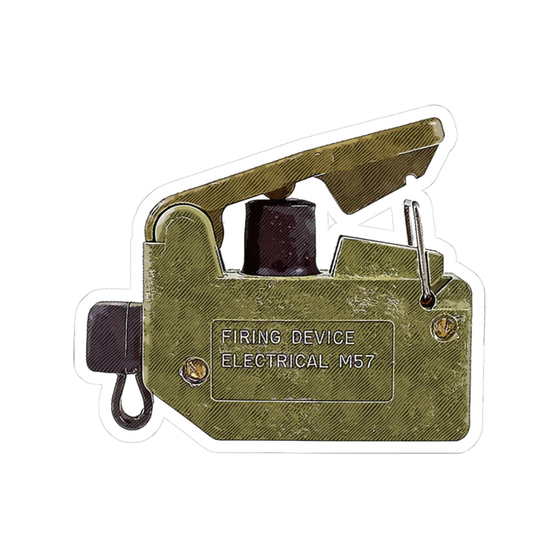 The Clacker Dog Sticker - Australian Warfighters Coffee