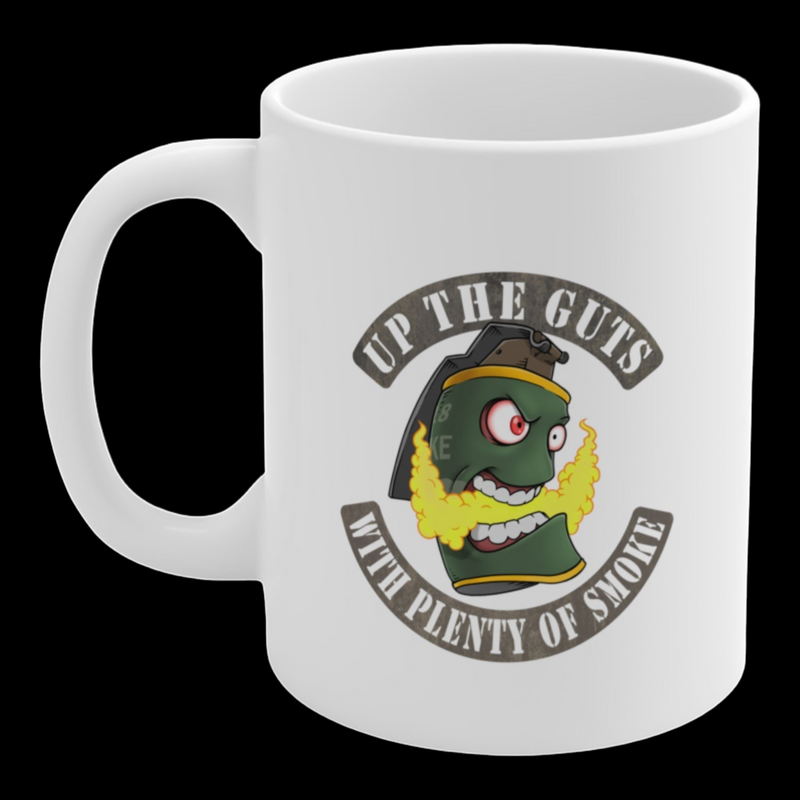 Yellow Smoke Coffee Cup - Australian Warfighters Coffee
