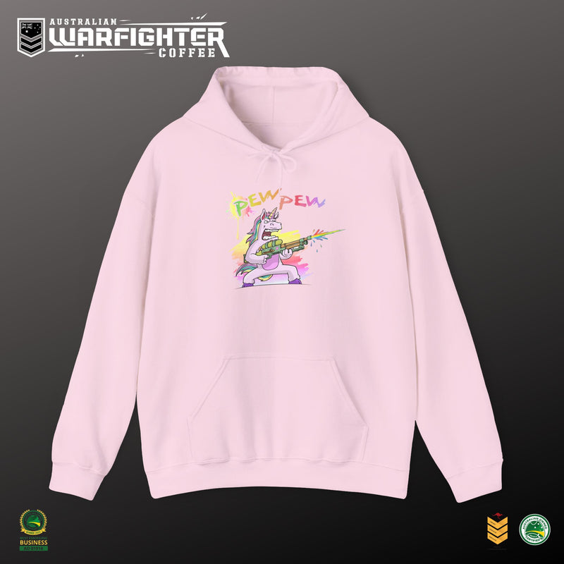 Pew Pew Unicorn Hoodie