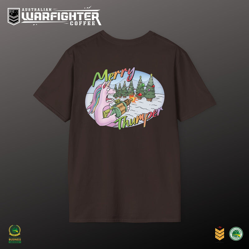 Christmas Adults Shirt - Merry Thumper Unisex T-Shirt