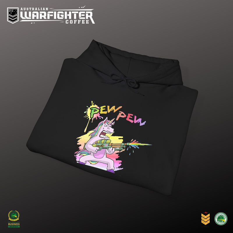 Pew Pew Unicorn Hoodie