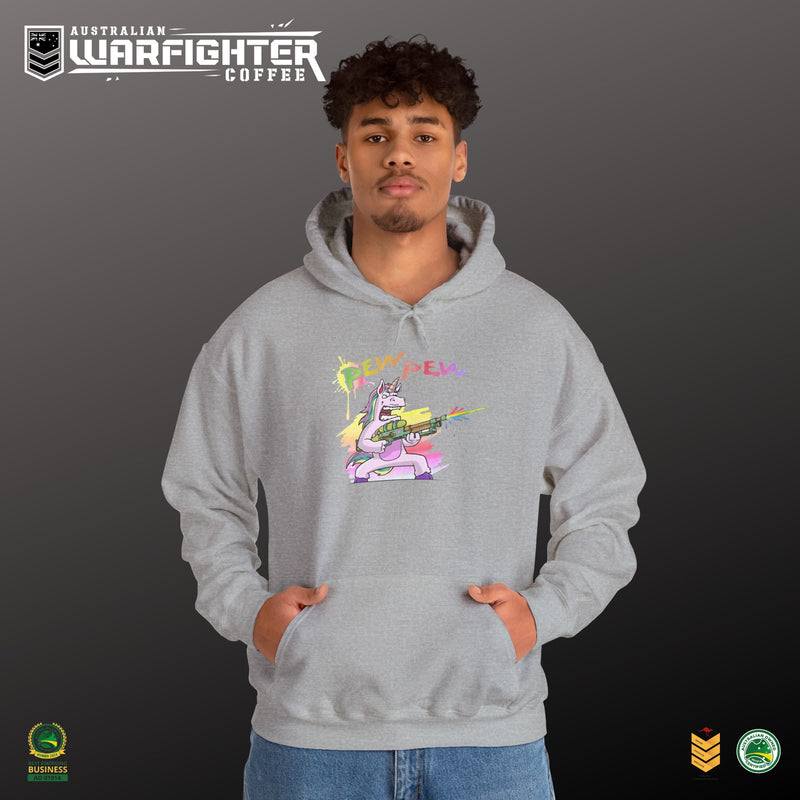 Pew Pew Unicorn Hoodie
