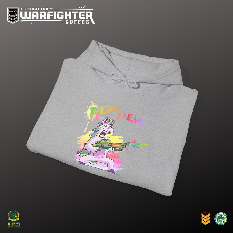 Pew Pew Unicorn Hoodie