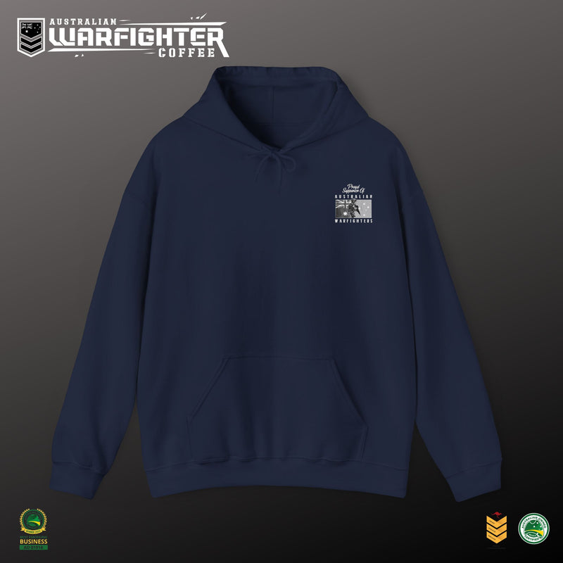 Proud Supporter of Australian Warfighters - Hooded Sweatshirt