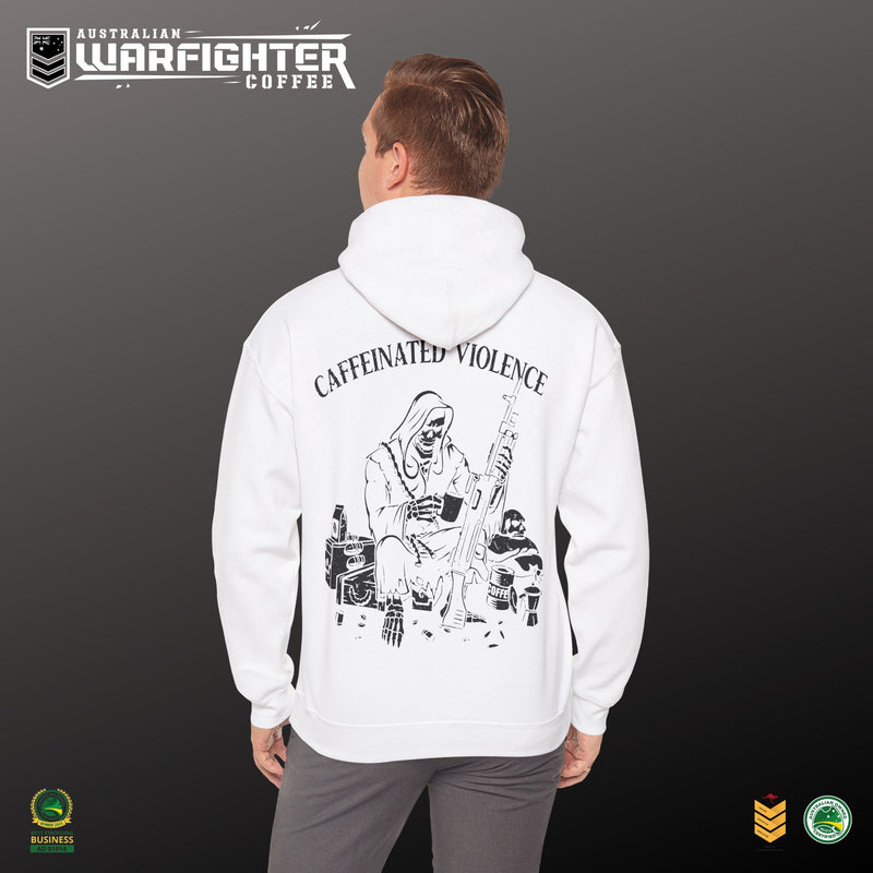 CAFFIENATED VIOLENCE - Hooded Sweatshirt