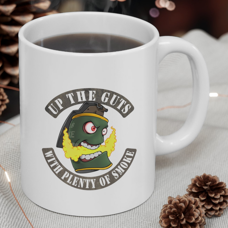 Yellow Smoke Coffee Cup - Australian Warfighters Coffee