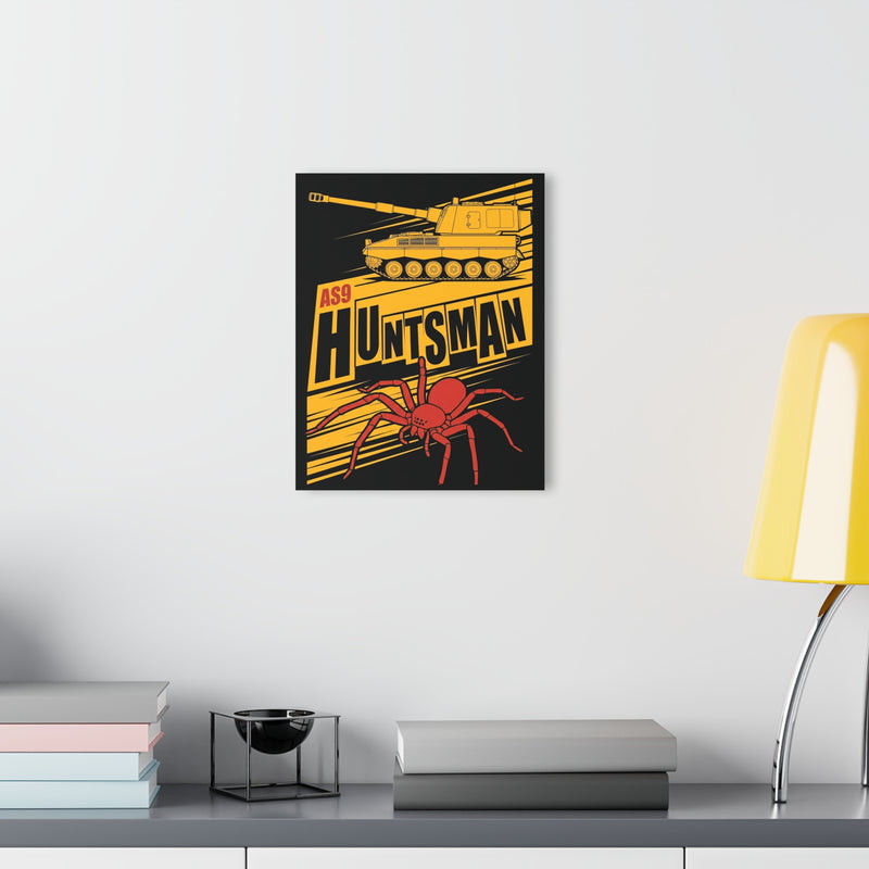 Acrylic Print — 'AS9 Huntsman' Tank & Spider Retro Wall Art