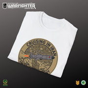 Cruising in Iran — back view — colour variant, Australian Warfighters Coffee