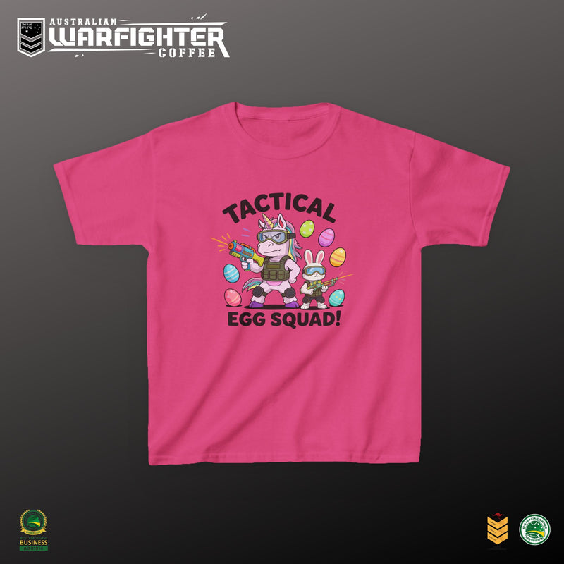 Kids Tee — "Tactical Egg Squad!"