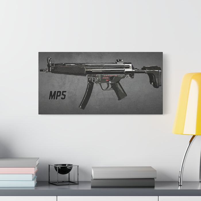 Canvas Art Print - MP5 Digital Art