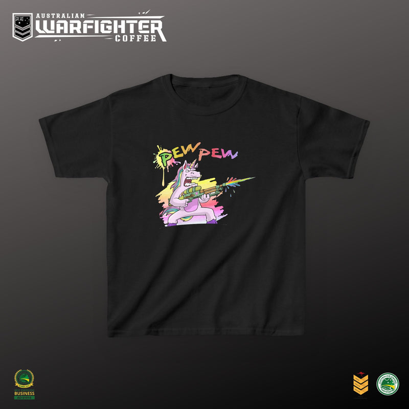 PEW PEW UNICORN - KIDS CLOTHING