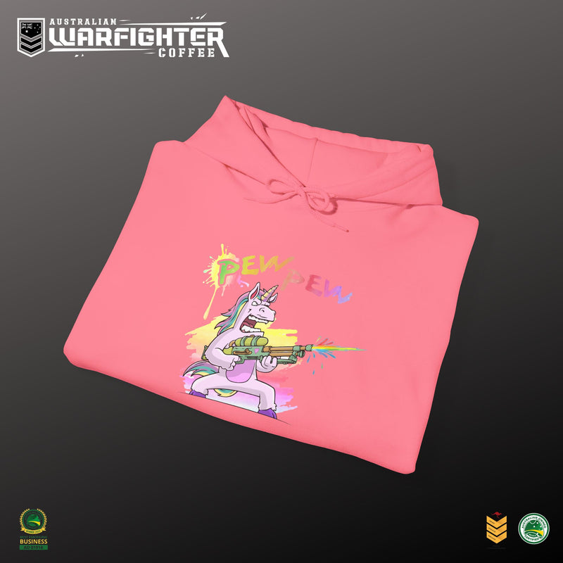 Pew Pew Unicorn Hoodie