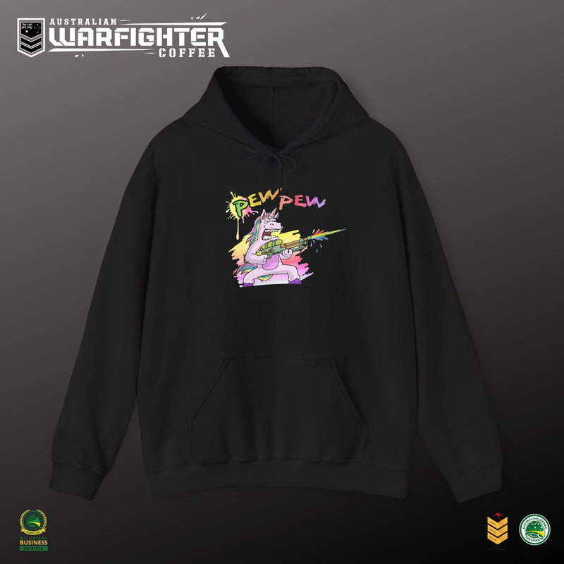 Pew Pew Unicorn Hoodie