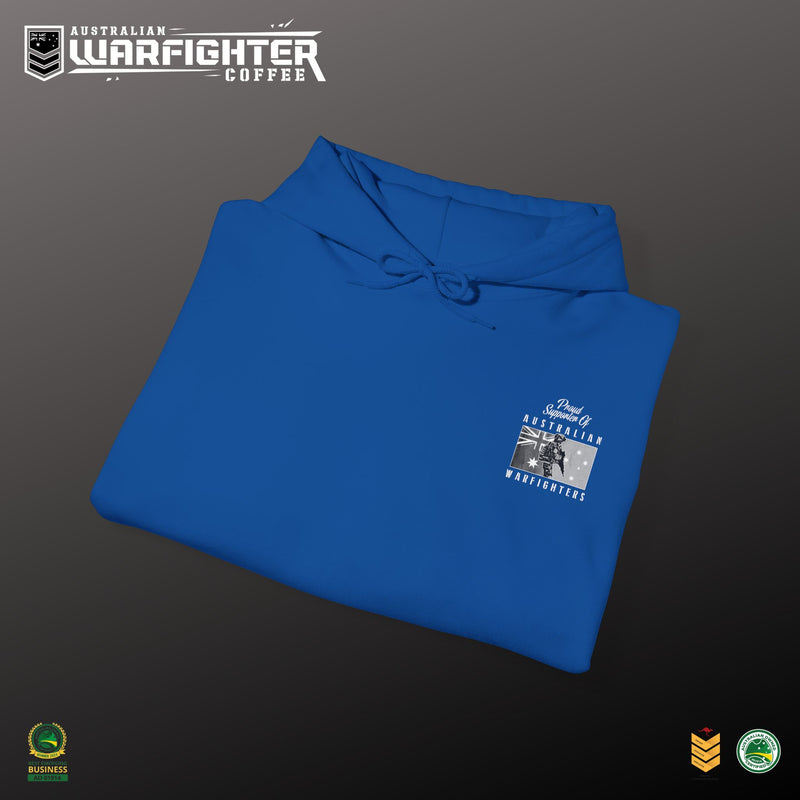 Proud Supporter of Australian Warfighters - Hooded Sweatshirt