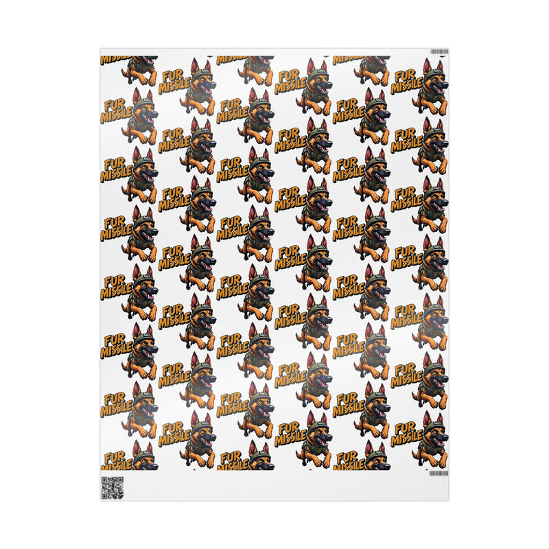 FUR MISSILE Wrapping Paper