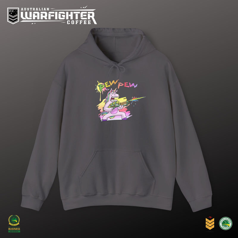 Pew Pew Unicorn Hoodie