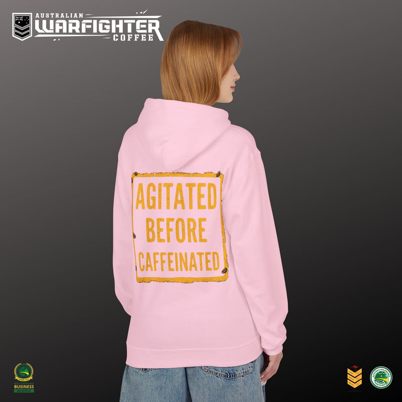 Agitated before Caffeinated Unisex Midweight Fleece