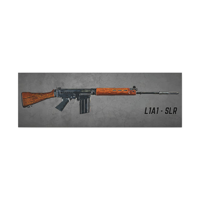 Canvas Wall Art - L1A1 Military Rifle Design