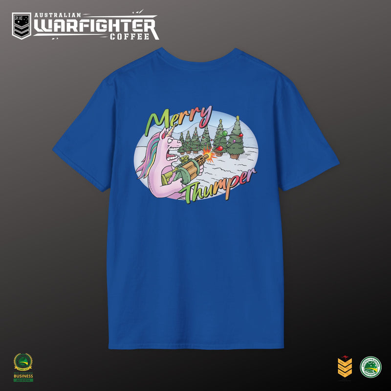 Christmas Adults Shirt - Merry Thumper Unisex T-Shirt