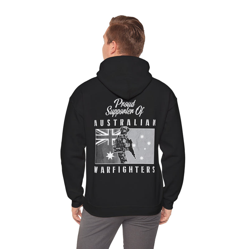 Proud Supporter of Australian Warfighters - Hooded Sweatshirt