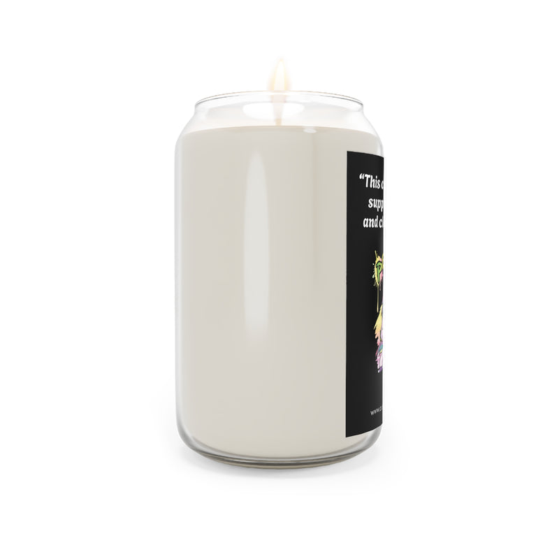“This candle smells like suppressed regrets and clean headshots.”
