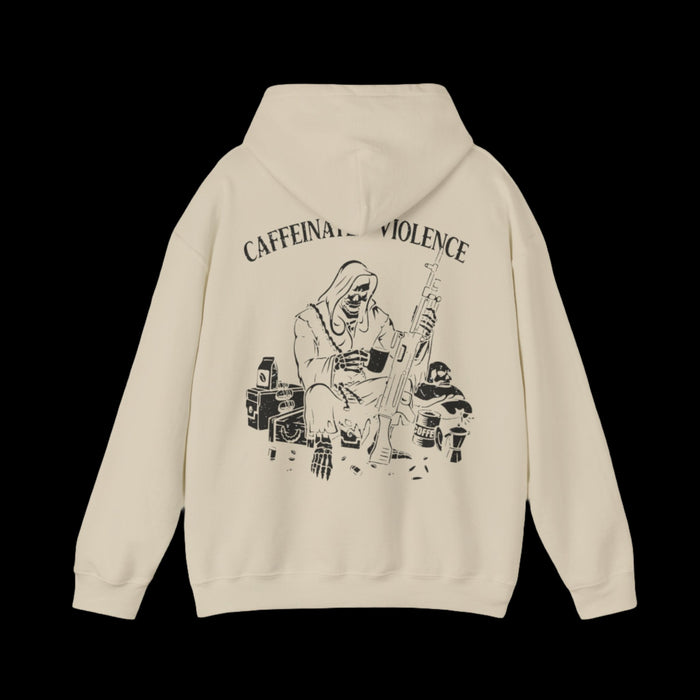 CAFFIENATED VIOLENCE - Hooded Sweatshirt