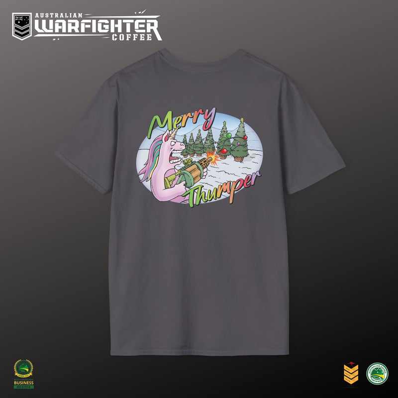 Christmas Adults Shirt - Merry Thumper Unisex T-Shirt