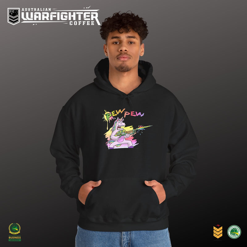 Pew Pew Unicorn Hoodie